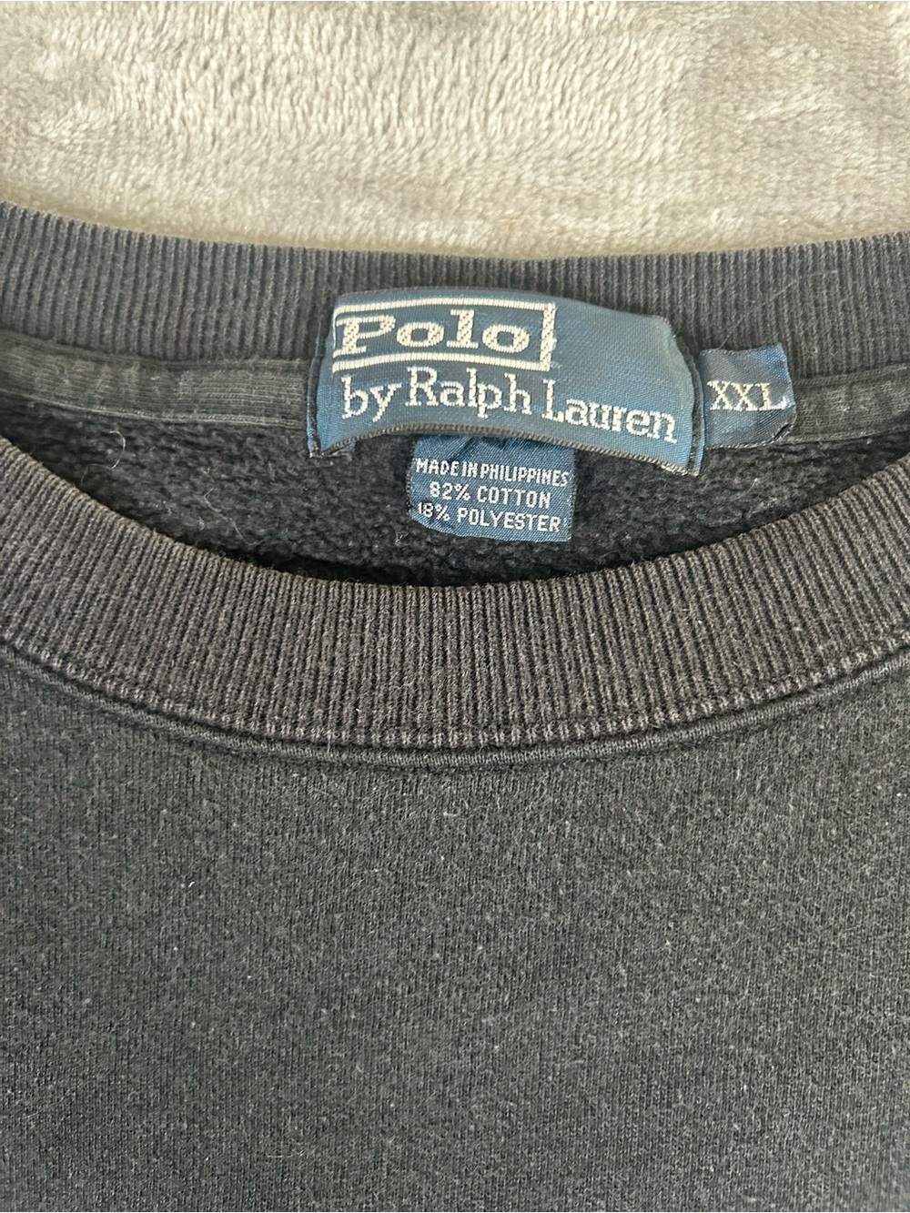 Ralph Lauren Black Crewneck Sweatshirt - Picture 5 of 11